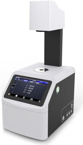 Plastic Film Haze Meter Tester Hazemeter Light Transmittance and Haze Measuring Meter Tester for Glass Plastic Film Testing with Touch Screen Aperture Φ20mm Repeatability ≤0.08 USB Data Port in Saudi Arabia