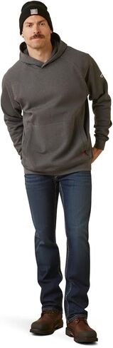 Ariat Male FR Rev Pullover Hoodie Navy 4X-Large in Saudi Arabia