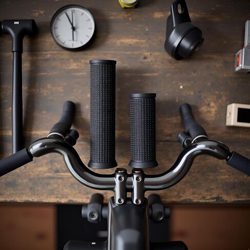 2Pcs Black Bike Long/Short Handlebar Grips for Twising Shifter, Shockproof Anti Slip Parts, for Cycling Parts and Components Anti Slip Soft Non-Slip-Rubber Hand Grip Ergonomic,Handlebars and Stems in Saudi Arabia