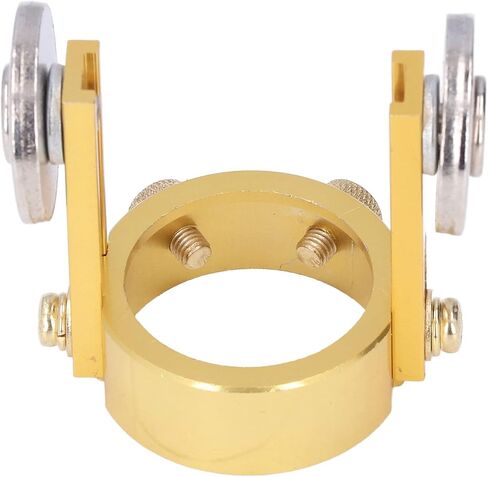 Cutting Roller Guide Wheel Aluminium Accessory for P80 Torch Gold 37mm Inner Ring 64mm Height Easy to Install in Saudi Arabia