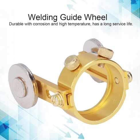 Cutting Roller Guide Wheel Aluminium Accessory for P80 Torch Gold 37mm Inner Ring 64mm Height Easy to Install in Saudi Arabia