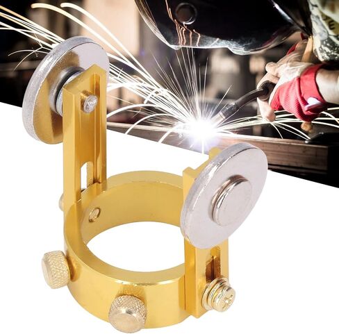 Cutting Roller Guide Wheel Aluminium Accessory for P80 Torch Gold 37mm Inner Ring 64mm Height Easy to Install in Saudi Arabia