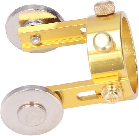 Cutting Roller Guide Wheel Aluminium Accessory for P80 Torch Gold 37mm Inner Ring 64mm Height Easy to Install in Saudi Arabia