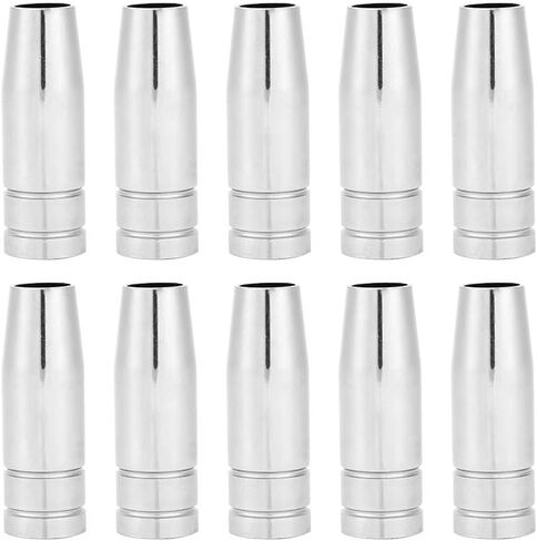 10pcs Nozzles MIG Welder Consumable Accessory Fit for 15AK Torch Gun in Saudi Arabia