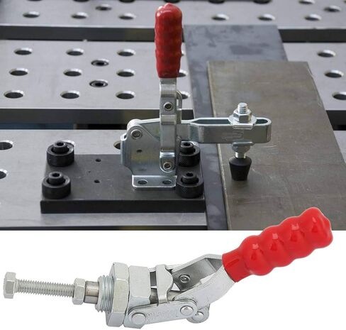 Galvanized Iron Push Pull Quick Release Toggle Clamp 100kg Clamping Force for Welding and Inspection Tools in Saudi Arabia
