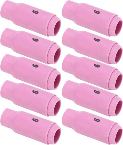 TIG Welding Cup 10N48 6# Ceramic Nozzle Accessory Set Kit for WP17 18 26 Torch Practical Use in Saudi Arabia