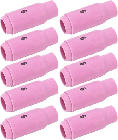 TIG Welding Cup 10N48 6# Ceramic Nozzle Accessory Set Kit for WP17 18 26 Torch Practical Use in Saudi Arabia