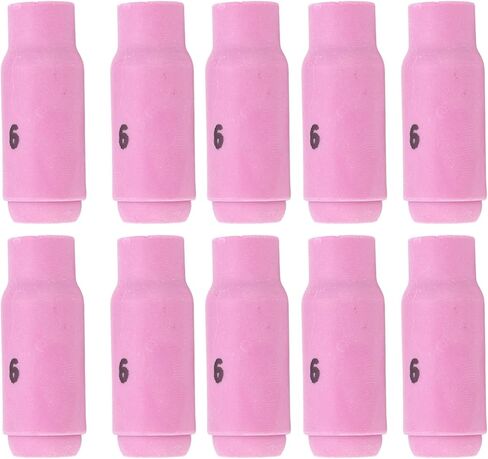 TIG Welding Cup 10N48 6# Ceramic Nozzle Accessory Set Kit for WP17 18 26 Torch Practical Use in Saudi Arabia