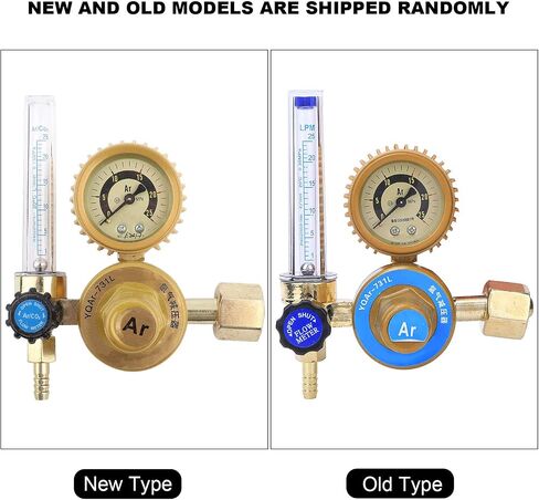 Professional Grade Argon Carbon Dioxide Welder Accessories Alloy Brass Single Stage Gas Flux Regulator, 0.15MPa Stable Output with 0-25MPa Pressure Gauge in Saudi Arabia