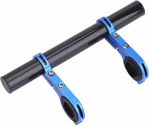 BordStract Bike Handlebar Extender ، حامل حامول Bike Handlebar Extension ، وضوء الدراجة وسرعة عداد السرعة (أسود) in Kuwait