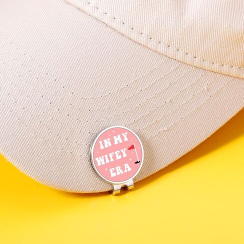 Bridal Shower Gift for Bride, Womens Golf Accessories, Wedding Engagement Fiance Gifts for Bride to Be Her, Future Mrs, Bachelorette Bachelor Party In My Wifey Era Golf Hat Clip, Newly Engaged Gift in Saudi Arabia
