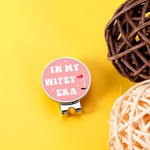 Bridal Shower Gift for Bride, Womens Golf Accessories, Wedding Engagement Fiance Gifts for Bride to Be Her, Future Mrs, Bachelorette Bachelor Party In My Wifey Era Golf Hat Clip, Newly Engaged Gift in Saudi Arabia