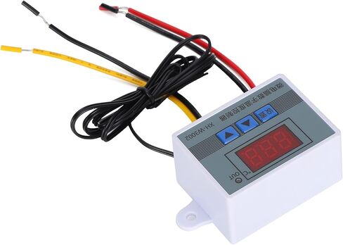 RiToEasysports Precise and Reliable Digital Temperature Microcomputer Controller for Control of The Hatching Temperature, The Thermostat Incubator, The Plastic Materials (12v) in Kuwait