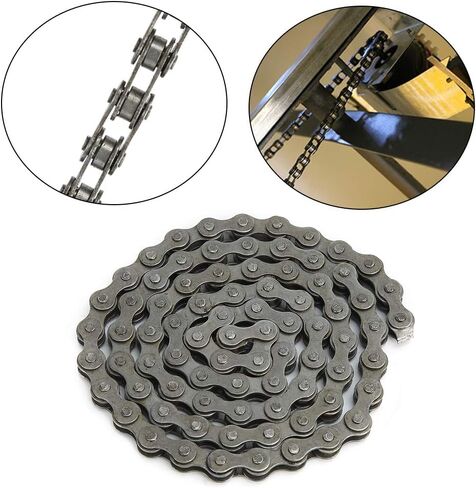 Incubator Chain Replacement Durable Automatic Eggs Incubator Accessories for Hatching Equipment Farm Use Iron Material 100.5cm Length 2Pcs in Saudi Arabia