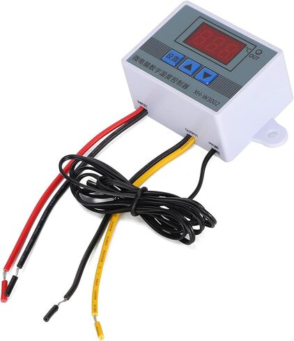 RiToEasysports Precise and Reliable Digital Temperature Microcomputer Controller for Control of The Hatching Temperature, The Thermostat Incubator, The Plastic Materials (12v) in Kuwait