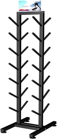 Heavy Duty Metal Ski Storage Rack - 7 Pair Freestanding Steel Holder, Floor Display Stand for Garage, Shop, Home Gym nization, Space-Saving Ski nizer in Saudi Arabia