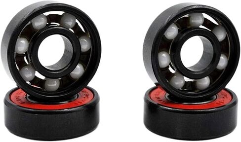 8pcs 608 2RS Hybrid Ceramic Ball Bearing 8 * 22 * 7mm High Speed Roller Skate Skateboard Wheel Miniature Longboard Bearings in Saudi Arabia