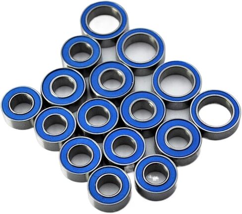 16PCS Mini Bearings Kit مختومة MR105 115 128 محمل لـ TT02 TT-02 TT02D TT-02D 1/10 RC CAR ترقيات قطع الغيار in Kuwait