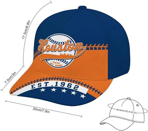 لعبة البيسبول سيتي على غرار قبعة قابلة للتعديل للجنسين لعبة الكبار اليوم فريق ألوان Snapback Cap Hight Fan Fan للرجال نساء in Saudi Arabia