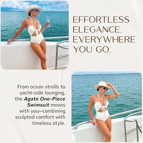 Agate One-Piece – Eco Tummy Control, Curve-Enhancing Fit, Durable Breathable Fabric in Saudi Arabia