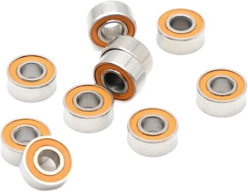 7x14x4 mm S687RS CB Bearing (2PCS) ABEC-7 Stainless Steel Hybrid Ceramic Ball Bearing in Saudi Arabia