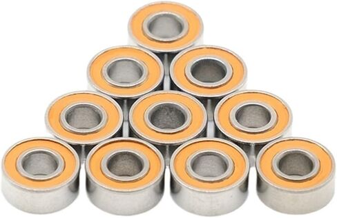 7x14x4 mm S687RS CB Bearing (2PCS) ABEC-7 Stainless Steel Hybrid Ceramic Ball Bearing in Saudi Arabia