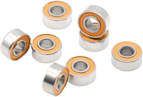 7x14x4 mm S687RS CB Bearing (2PCS) ABEC-7 Stainless Steel Hybrid Ceramic Ball Bearing in Saudi Arabia