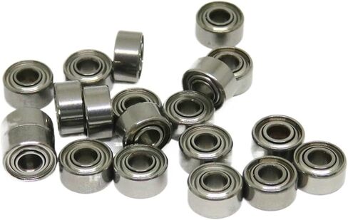 10pcs 684ZZ 684-OPEN 4x9x4 4x9x2.5 mm Deep Groove Ball Bearing 684Z 684 UG Miniature Bearing 4 * 9 * 4 4 * 9 * 2.5 mm(MR63-ZZ 3x6x2.5) in Saudi Arabia