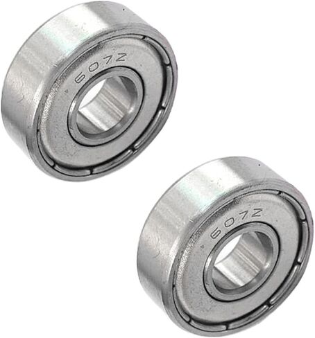 10pcs Groove Bearings Heavy Load Metal Sealed Miniature Bearing 7x19x6mm Carbon Steel Wear Resistant for Skateboard Scooter in Saudi Arabia