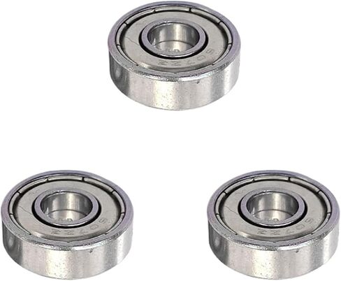 10pcs Groove Bearings Heavy Load Metal Sealed Miniature Bearing 7x19x6mm Carbon Steel Wear Resistant for Skateboard Scooter in Saudi Arabia
