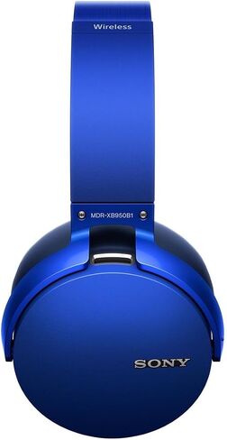 Sony XB950B1 Extra Bass Wireless Headphones with App Control, Blue in Saudi Arabia
