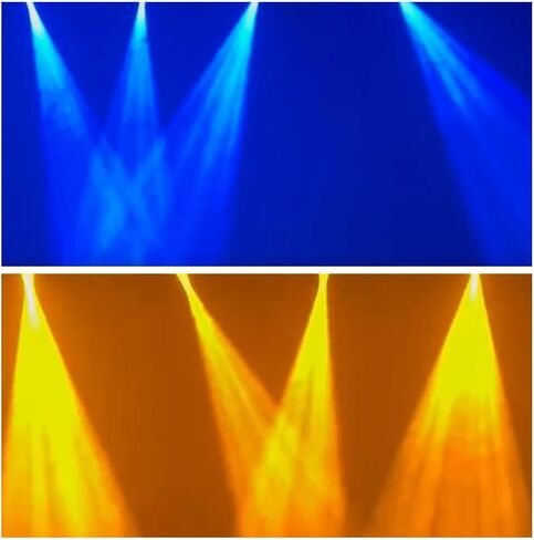 Moving Head Light 180W with 24-Facet Prism and 8 Gobos 8 Colors 13 Channels Pin Spot Lighting for Stage Party Wedding DJ KTV Disco (1PC) in Kuwait
