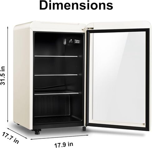 برودة ثلاجة رجعية للمشروبات ، 3.2 قدم. in Kuwait