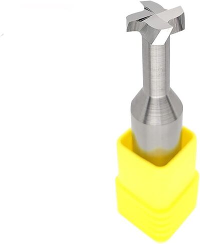 T Slot End Mill, T Slot Milling Cutters HRC55 Solid Carbide T Cutters Milling 1pcs in Saudi Arabia