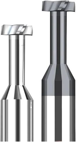 T Slot End Mill, Carbide T Slot Milling Cutters Tungsten Steel End Mill Groove Machining Tool 1pcs in Saudi Arabia