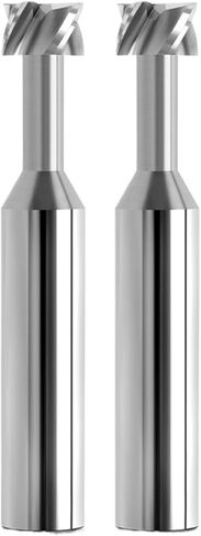 T Slot End Mill, HRC55 T-Slot Milling for Aluminum Tungsten Steel Carbide End Mill 4 Flute 5pc in Saudi Arabia