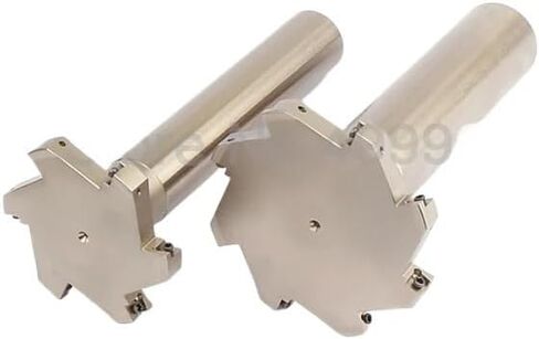 T Slot End Mill, Straight-Tooth with Inserts CCMT060204 T-Slot Milling Cutters 42CRMO Steel Side in Saudi Arabia
