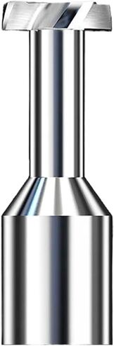 T Slot End Mill, 4mm 6mm 8mm T Slot 4 Flute end Mill Carbide T Slot Milling Tungsten Steel Alloy in Saudi Arabia