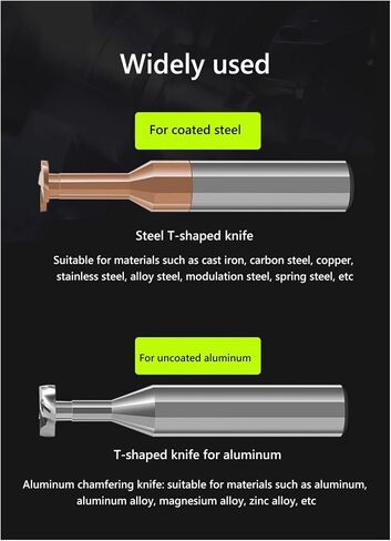 T Slot End Mill, HRC60 Carbide T Slot Milling Tungsten Tool Metal Steel Copper Machining T Type End Mills in Saudi Arabia