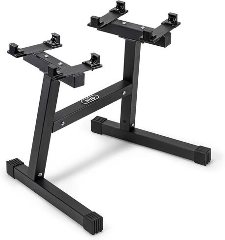 smrtft nuobell dumbbells القابلة للتعديل | مجموعة Dumbbell القابلة للتعديل الأصلية All-in-One Nuobell | تشعر الحقيقي مثل الدمبل التقليدية | متين للغاية | أفضل ضمان لمدة عامين in Kuwait