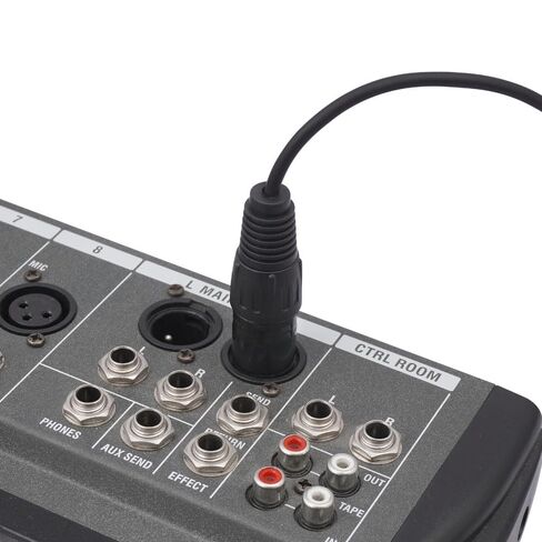 EMSTAR (6 قدم) 1/8 بوصة 3.5 مم إلى كابل XLR ، أنثى XLR متوازنة إلى MANE MALE MALE MALE MALE MANE ، 3Pin in Saudi Arabia