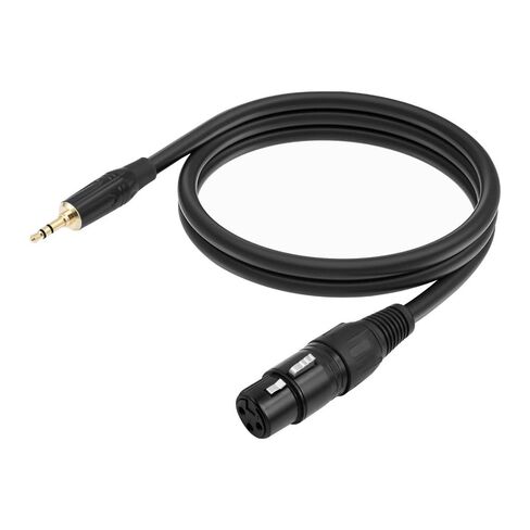 EMSTAR (6 قدم) 1/8 بوصة 3.5 مم إلى كابل XLR ، أنثى XLR متوازنة إلى MANE MALE MALE MALE MALE MANE ، 3Pin in Saudi Arabia