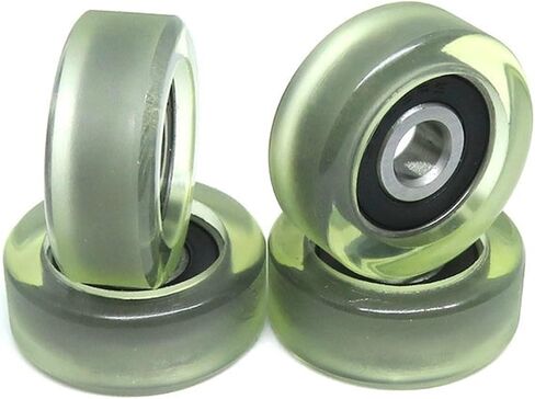 5pcs PU Pulley 5x25x9mm 625RS Money Count Machine Drawer Roller Plastic Bearing Polyurethane Rubber Wheel in Saudi Arabia