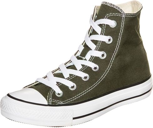 Converse Unisex Chuck Taylor Hi Basketball Shoe (3.5 Men 5.5 Women, Red) (Red, 10 B(M) US Women / 8 D(M) US Men) in Saudi Arabia