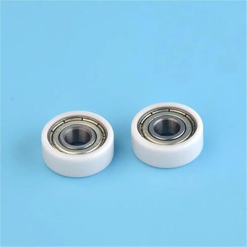 20pcs 6 * 17 * 6.5mm 696zz pom البلاستيك الأخدود العميق محمل بكرات درج العرض in Saudi Arabia