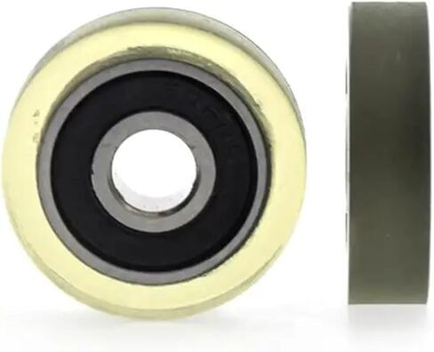 10pcs/50pcs 6 * 22 * 6mm Polyurethane 606RS Low Noise Deep Groove Bearing Pulleys(50pcs) in Saudi Arabia