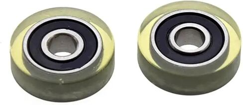 10pcs/50pcs 6 * 22 * 6mm Polyurethane 606RS Low Noise Deep Groove Bearing Pulleys(50pcs) in Saudi Arabia