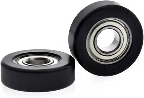 20pcs 6 * 19 * 6mm 686zz pom البلاستيك الأخدود العميق محمل بكرات عرض درج الأسطوان in Saudi Arabia