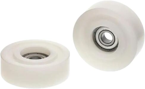 4pcs/20pcs 8 * 48 * 16mm 608ZZ POM Plastic Deep Groove Bearing Pulleys Guide Wheel Low Noise(20pcs) in Saudi Arabia