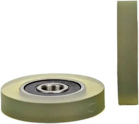 10pcs/50pcs 6 * 30 * 6mm 626RS Polyurethane Low Noise Deep Groove Bearing Pulleys(50pcs) in Saudi Arabia
